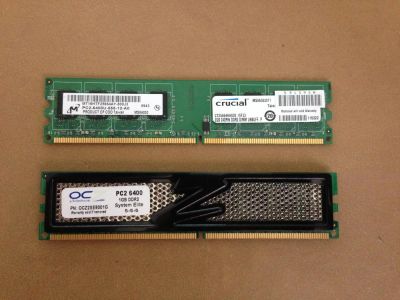 Лот: 4207784. Фото: 1. OCZ DDR-II DIMM 2Gb KIT 2*1Gb... Оперативная память
