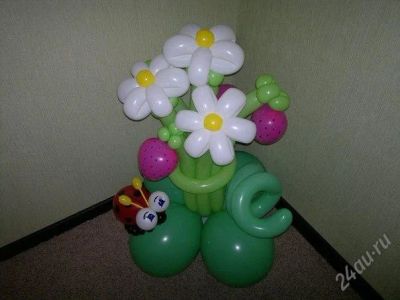 Лот: 2877511. Фото: 1. Композиция из воздушных шаров... Другое (ручная работа)