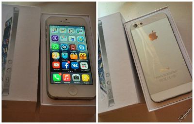 Лот: 8808390. Фото: 1. Смартфон Apple iPhone 5 4" 16Gb... Смартфоны