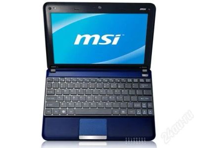 Лот: 1367880. Фото: 1. нетбук (два ядра два гига) MSI... Ноутбуки