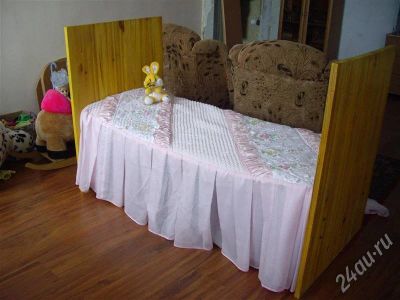 Лот: 266823. Фото: 1. кроватка детская.отличный вариант... Красноярск