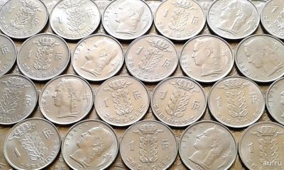 Лот: 8203768. Фото: 1. 22 монеты Бельгии ( 1fr Церера... Наборы монет