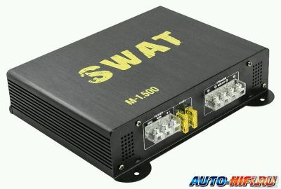 Лот: 9843527. Фото: 1. Swat m 1.500 (моноблок). Усилители