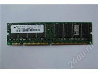 Лот: 80317. Фото: 1. Hewlett Packard (hp) SDRAM DIMM... Оперативная память