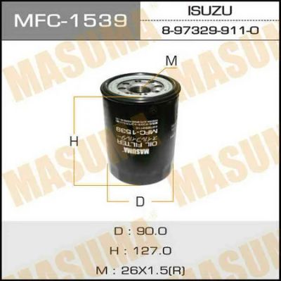 Лот: 18583545. Фото: 1. Фильтр масляный c-528 masuma MFC-1539. Двигатель и элементы двигателя