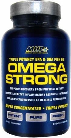 Лот: 4946236. Фото: 1. Omega strong 60 cap Рыбий жир... Спортивное питание, витамины