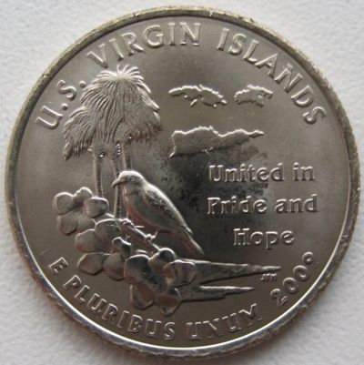 Лот: 6731225. Фото: 1. США 25 центов 2009. Американские... Америка