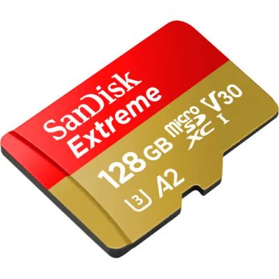 Лот: 21437794. Фото: 1. Карта памяти SanDisk 128GB Extreme... Карты памяти