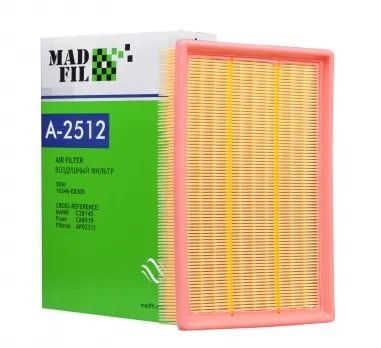 Лот: 24313038. Фото: 1. Воздушный фильтр Madfil A-2512... Расходные материалы