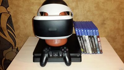 Лот: 16208506. Фото: 1. Sony PlayStation 4 Slim (500 Gb... Игровые приставки, консоли