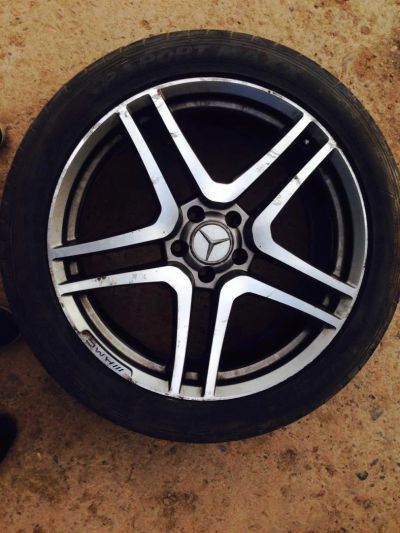 Лот: 4149884. Фото: 1. Диски с резиной AMG R20. Шины на дисках