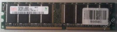 Лот: 1533896. Фото: 1. 1 GB DDR1 PC3200 Hynix. Оперативная память