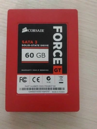 Лот: 11320307. Фото: 1. SSD Corsair Force GT 60Gb. SSD-накопители