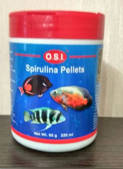 Лот: 10949877. Фото: 1. Корм для рыб O.S.I Spirulina Pellets... Корма
