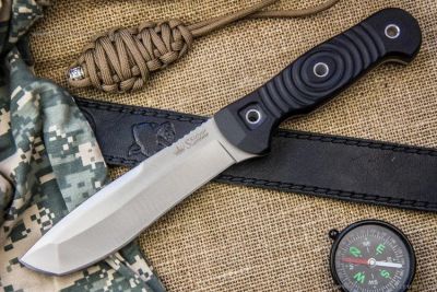 Лот: 9485370. Фото: 1. Туристический нож Vendetta AUS-8... Ножи, топоры