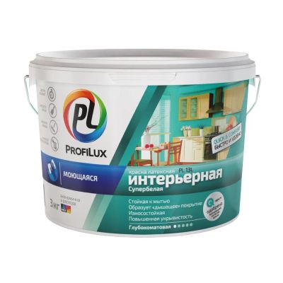 Лот: 24081884. Фото: 1. Краска воднодисперсионная, Profilux... Краски, лаки, растворитель