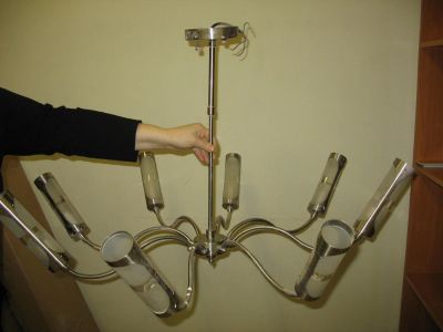 Лот: 6411578. Фото: 1. Люстра классическая с 8 плафонами. Другое освещение