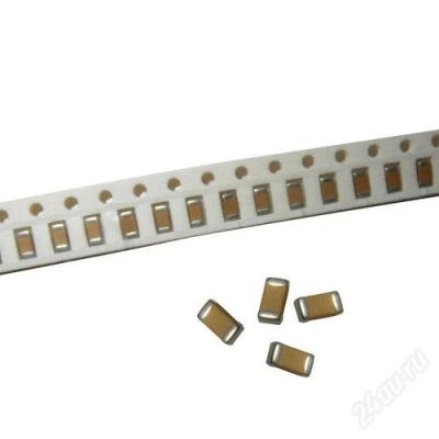 Лот: 10992236. Фото: 1. SMD 100нф 0.1мкф размер 0805 0... Конденсаторы