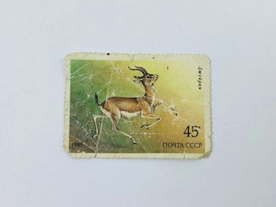 Лот: 23315076. Фото: 1. Животные, занесенные в Красную... Марки