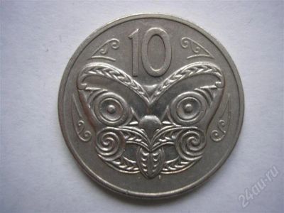 Лот: 566673. Фото: 1. 10 центов 1980 г., Новая Зеландия. Австралия и Океания