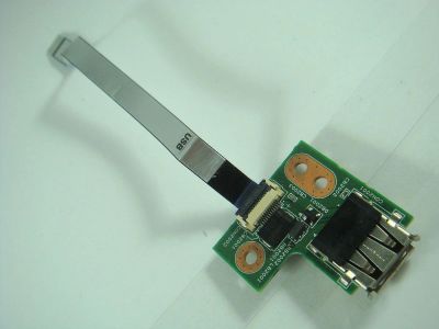 Лот: 11039604. Фото: 1. Плата USB разъёма для ноутбуков... Платы расширения, контроллеры, доп. порты