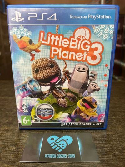 Лот: 16250367. Фото: 1. Little Big Planet 3 Лицензионный... Игры для консолей