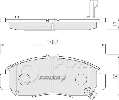 Лот: 16115081. Фото: 1. FPE021 \45022SZ3A00\HANKOOK FRIXA... Другое (автозапчасти)
