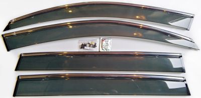 Лот: 15296809. Фото: 1. Volkswagen Tiguan 2007-2016 Ветровики... Детали тюнинга