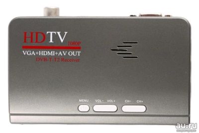 Лот: 10213882. Фото: 1. ТВ приставка DVB-T2 с VGA выходом... Цифровое, спутниковое ТВ