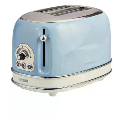 Лот: 25781565. Фото: 1. Тостер Ariete Vintage 155 Blue. Кухонная