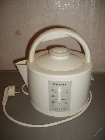 Лот: 5700885. Фото: 1. Чайник Tefal (полностью рабочий... Чайники, кофемашины, кулеры