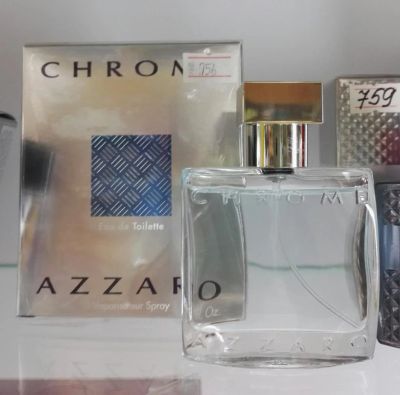 Лот: 8890680. Фото: 1. Chrome Azzaro 30мл. Мужская парфюмерия