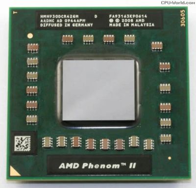 Лот: 13700889. Фото: 1. Процессор для ноутбука AMD Phenom... Процессоры