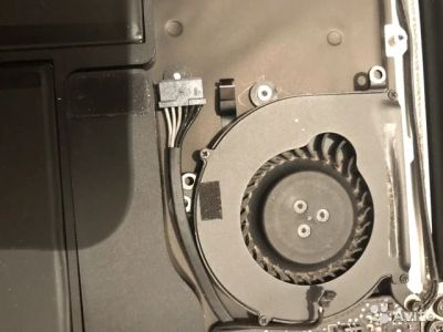 Лот: 11089680. Фото: 1. Кулер MacBook Air 13 2012. Системы охлаждения