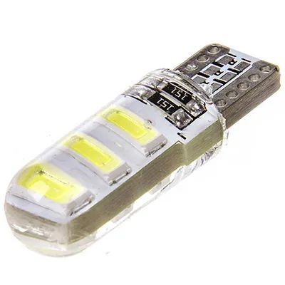 Лот: 20764042. Фото: 1. Лампа 12В Т10 6SMD Силикон Плоский... Оптика и освещение