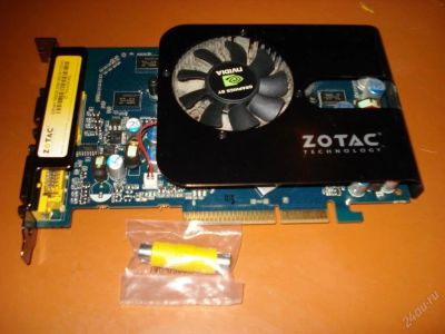 Лот: 75806. Фото: 1. ZOTAC GeForce 7600 GS 256MB 128bit... Видеокарты