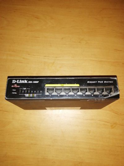 Лот: 17150027. Фото: 1. Коммутатор poe d-link dgs-1008p. Коммутаторы