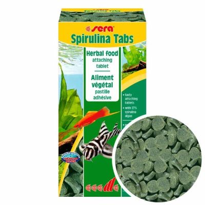 Лот: 15071481. Фото: 1. Sera Спирулина Табс (sera Spirulina... Корма