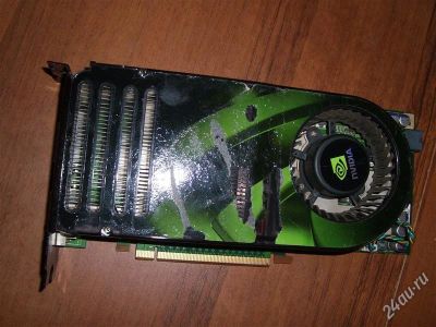 Лот: 997330. Фото: 1. PCI-E NVIDIA GEFORCE 8800GTS 320MB... Видеокарты