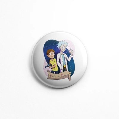 Лот: 10244648. Фото: 1. Значок Rick and Morty Рик и Морти... Сувенирные