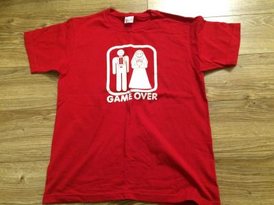 Лот: 5258586. Фото: 1. Прикольная футболка Game Over. Футболки, поло