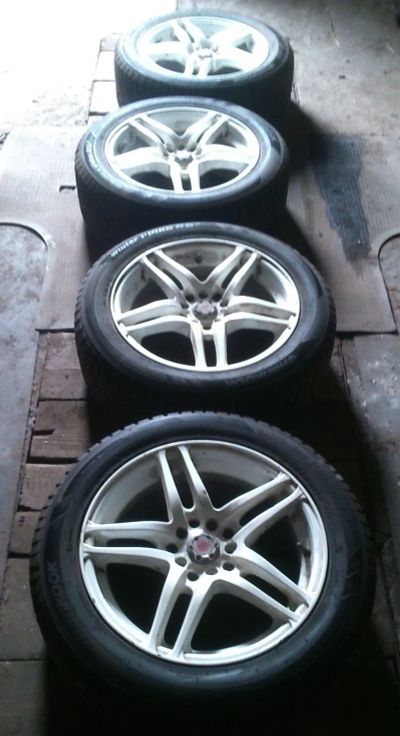 Лот: 23278887. Фото: 1. Комплект колес R16 _Зимние Шипованные... Шины