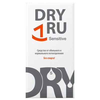 Лот: 23718769. Фото: 1. DRY RU Sensitive Средство от обильного... Лекарства