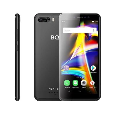 Лот: 12066366. Фото: 1. Смартфон BQS-5508L Next LTE Чёрный. Смартфоны