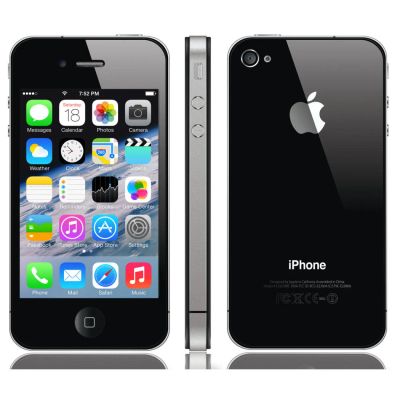 Лот: 5259902. Фото: 1. Apple iPhone 4S 16Gb Чёрный, Новый... Смартфоны