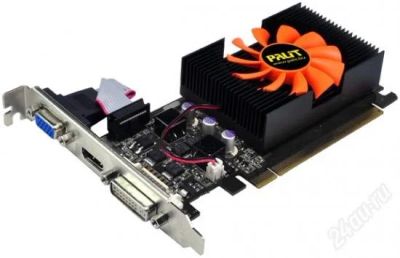 Лот: 1494262. Фото: 1. Видеокарта PCI-E Palit GeForce... Видеокарты