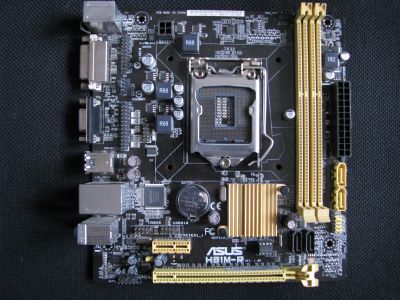 Лот: 17332843. Фото: 1. Материнская плата ASUS H81M-R... Другое (компьютеры, оргтехника, канцтовары)