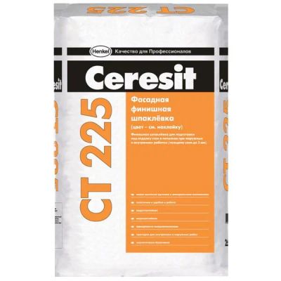 Лот: 4403213. Фото: 1. Ceresit (Церезит)CT 225. Финишная... Фасадные материалы, сайдинг