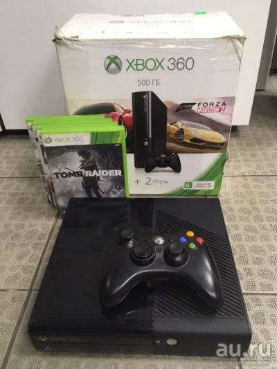 Лот: 15263299. Фото: 1. Игровая приставка XBox 360 500Гб. Игровые приставки, консоли