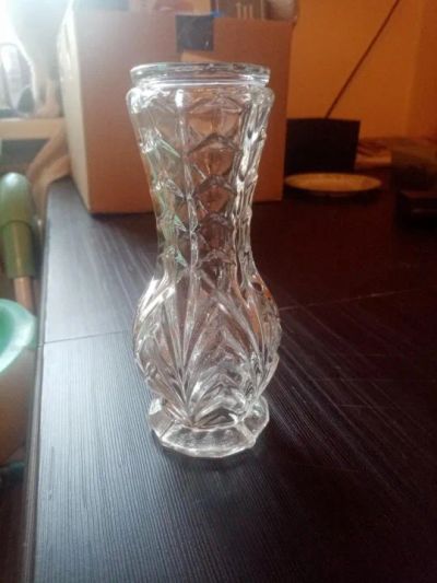 Лот: 24559525. Фото: 1. Хрустальная ваза. Вазы